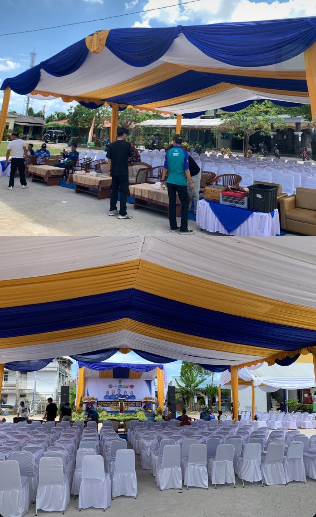 Sewa Tenda Plafon Pesta Pesta Murah di Batam